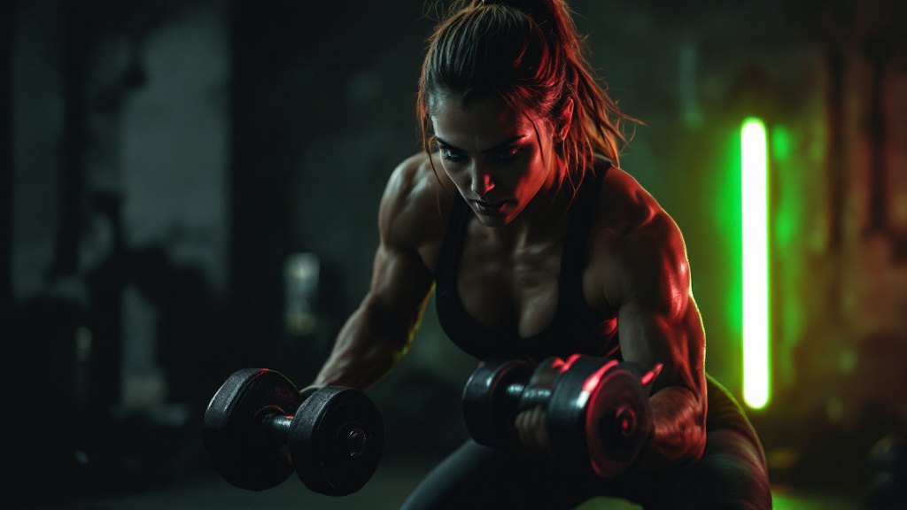 Szabad súlyos edzés a Fit World Kalocsa edzőteremben