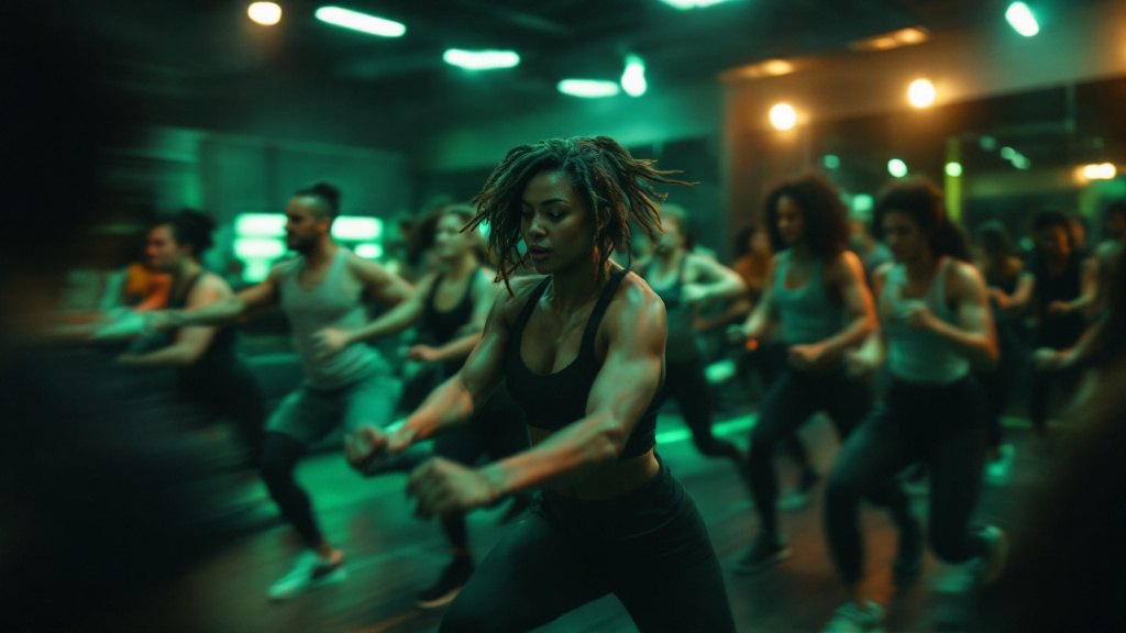 Csoportos edzés a Fit World Kalocsa termében